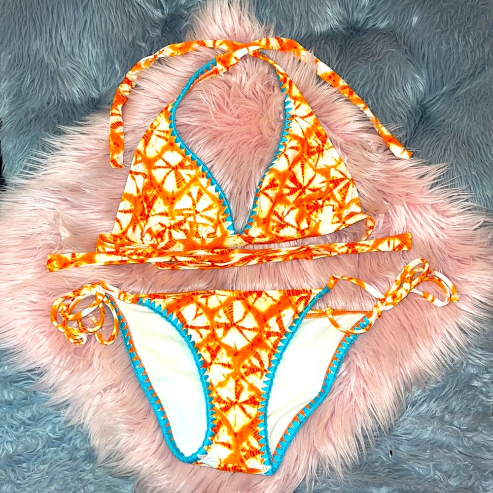 Tie Dye Hobie String Bikini